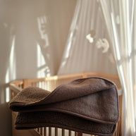 Merino wollen ledikantdeken