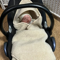Merino wollen wikkeldeken voor Maxi Cosi