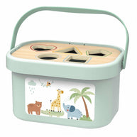 Woopie Houten Speelset 3-in-1 met sorteerdoos en verschillende vormen voor kinderen