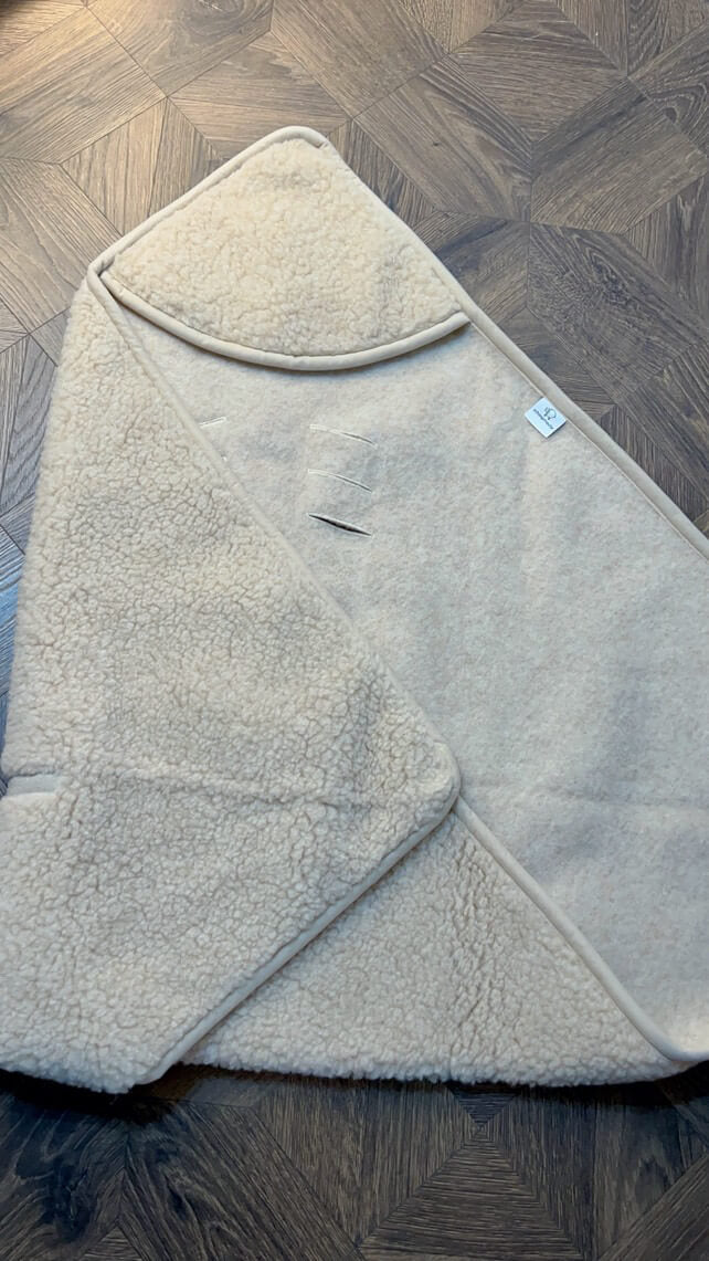 Merino wollen wikkeldeken voor Maxi Cosi