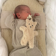 Merino wollen onderlegger wieg