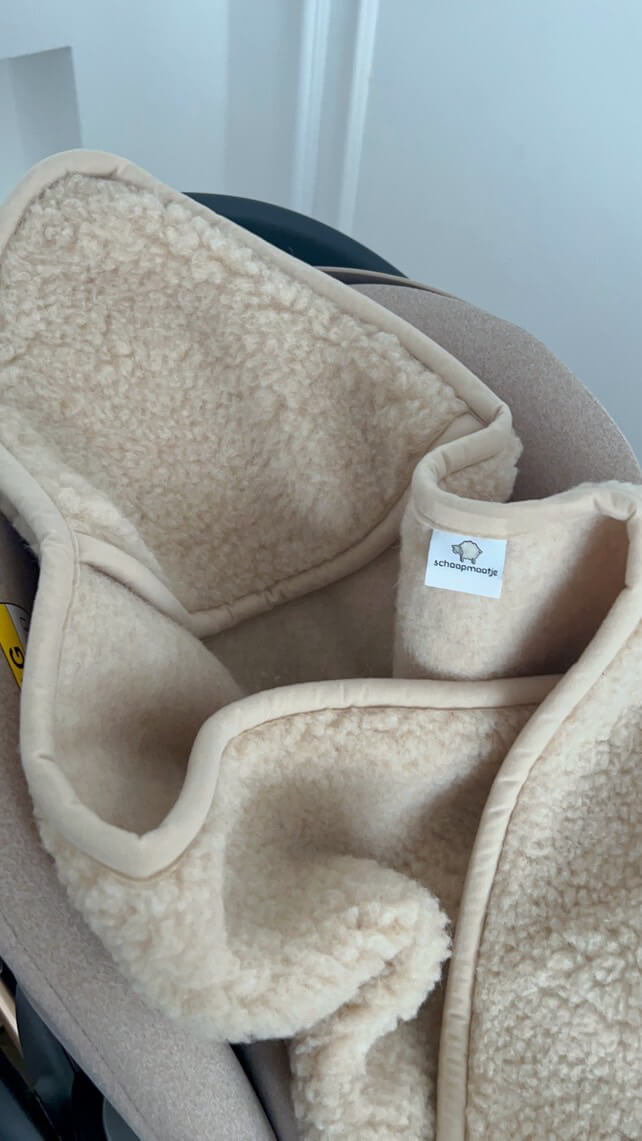 Merino wollen wikkeldeken voor Maxi Cosi