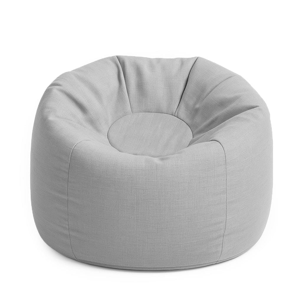Comfortabele en stijlvolle zitzak Bean Bag Floreo - Fog Gray voor ontspanning in huis