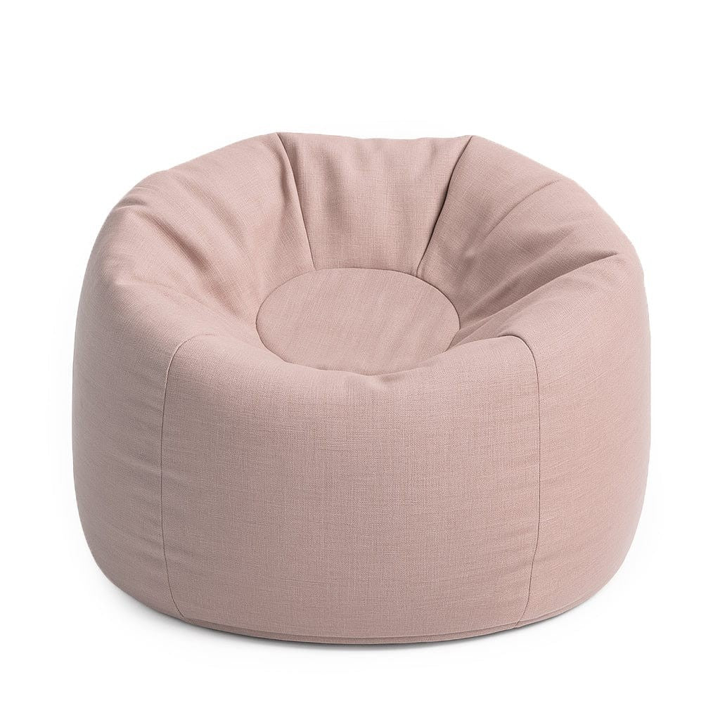 Comfortabele zachte zitplek met de Bean Bag Floreo Rosy Pink voor ontspannen momenten