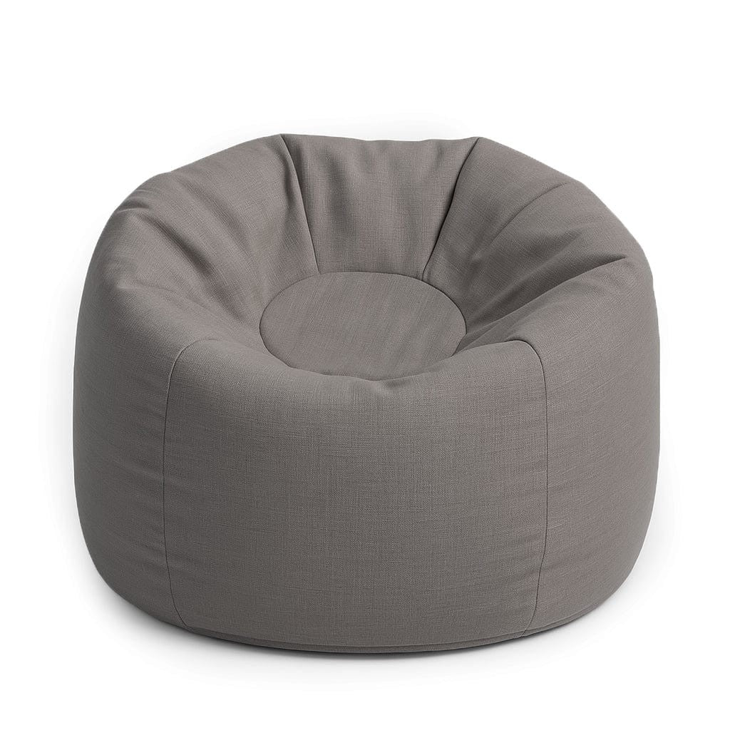 Bean Bag Floreo - Taupe comfortabele zitzak met zachte stof voor ontspannen momenten