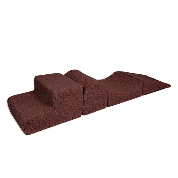 Bearly Corduroy Shape Set 4-Elements - Brown