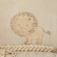 Cut It Now Houten Wanddecoratie - Jungle Leeuw van duurzaam lichtgewicht multiplex