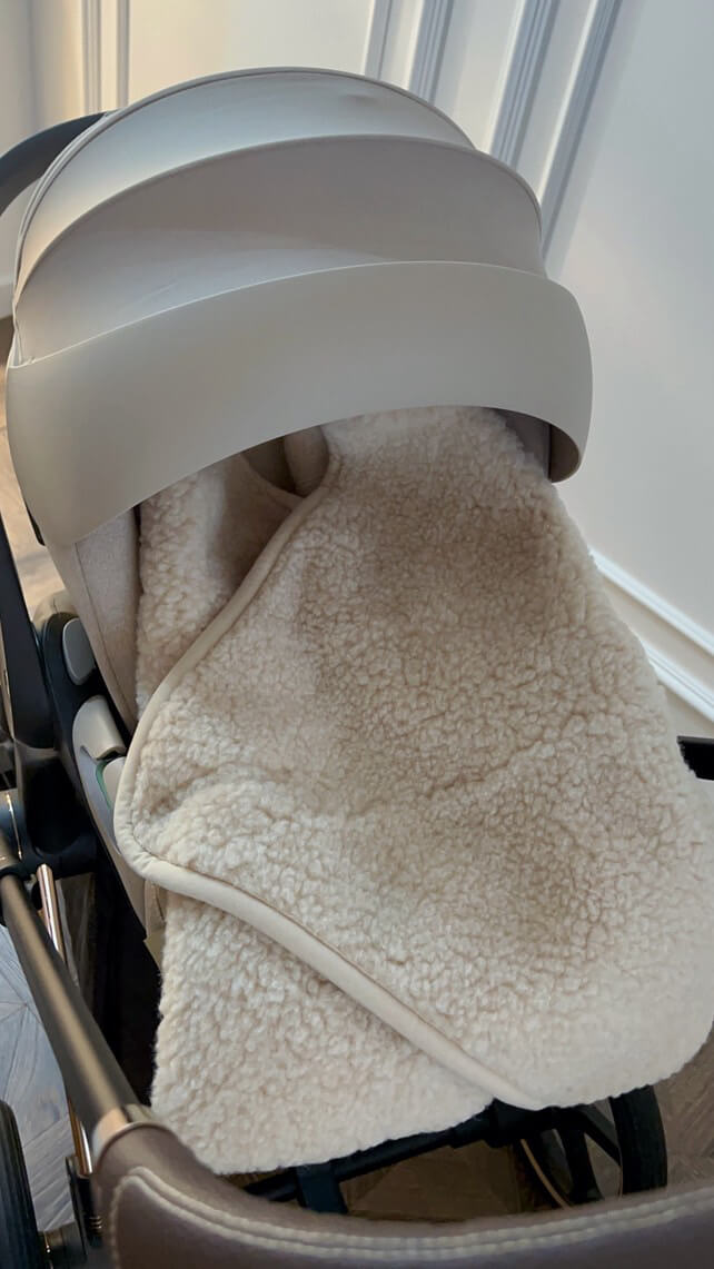 Merino wollen wikkeldeken voor Maxi Cosi