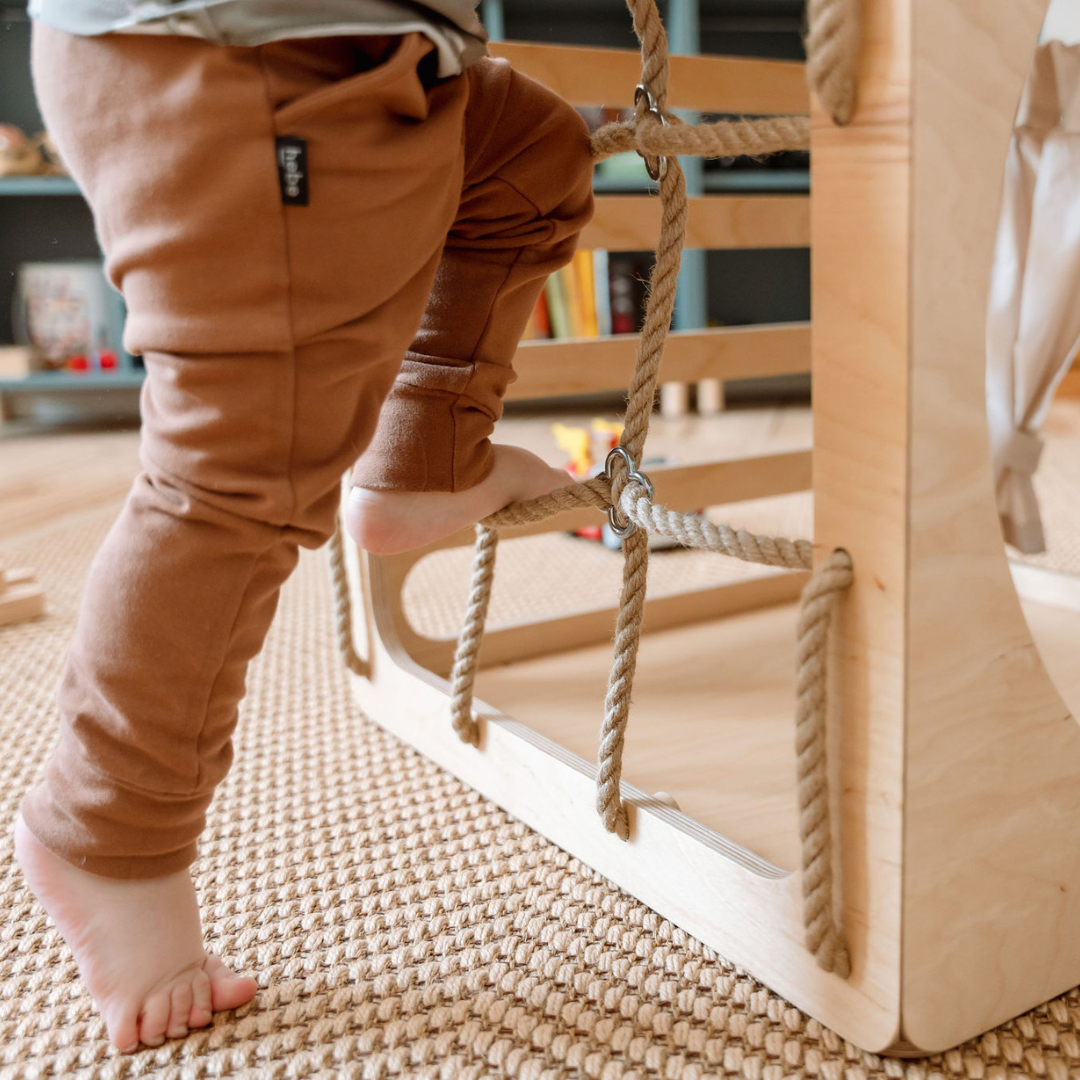 CUBITRI® Climbing Play Cube With Wooden Window