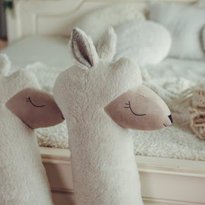 Giant Plush Toy Alpaca - Beige