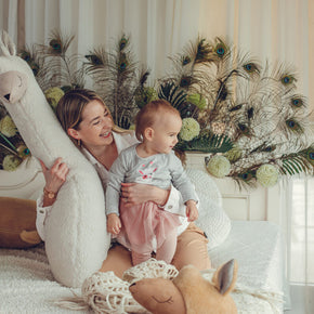 Giant Plush Toy Alpaca - Beige