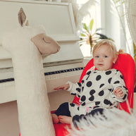 Giant Plush Toy Alpaca - Beige