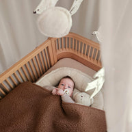 Merino wollen ledikantdeken