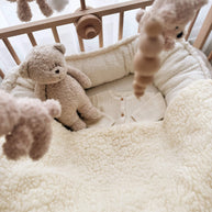 Merino wollen ledikantdeken