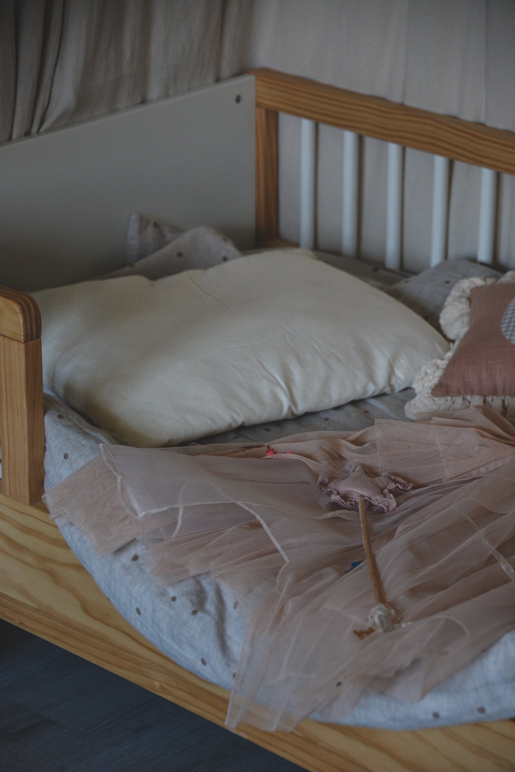 Merino wollen peuter kussen