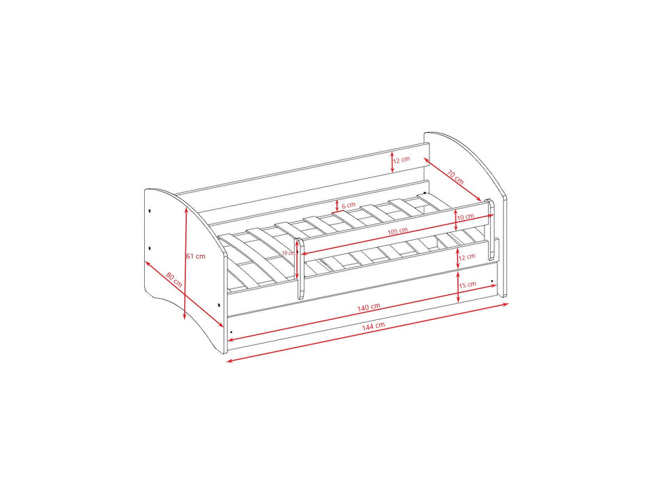 Babydreams Children’s Bed – No Pattern