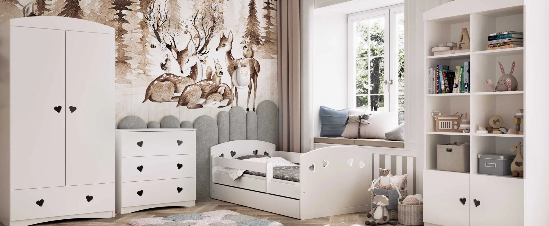 Children's Bed Julia - White