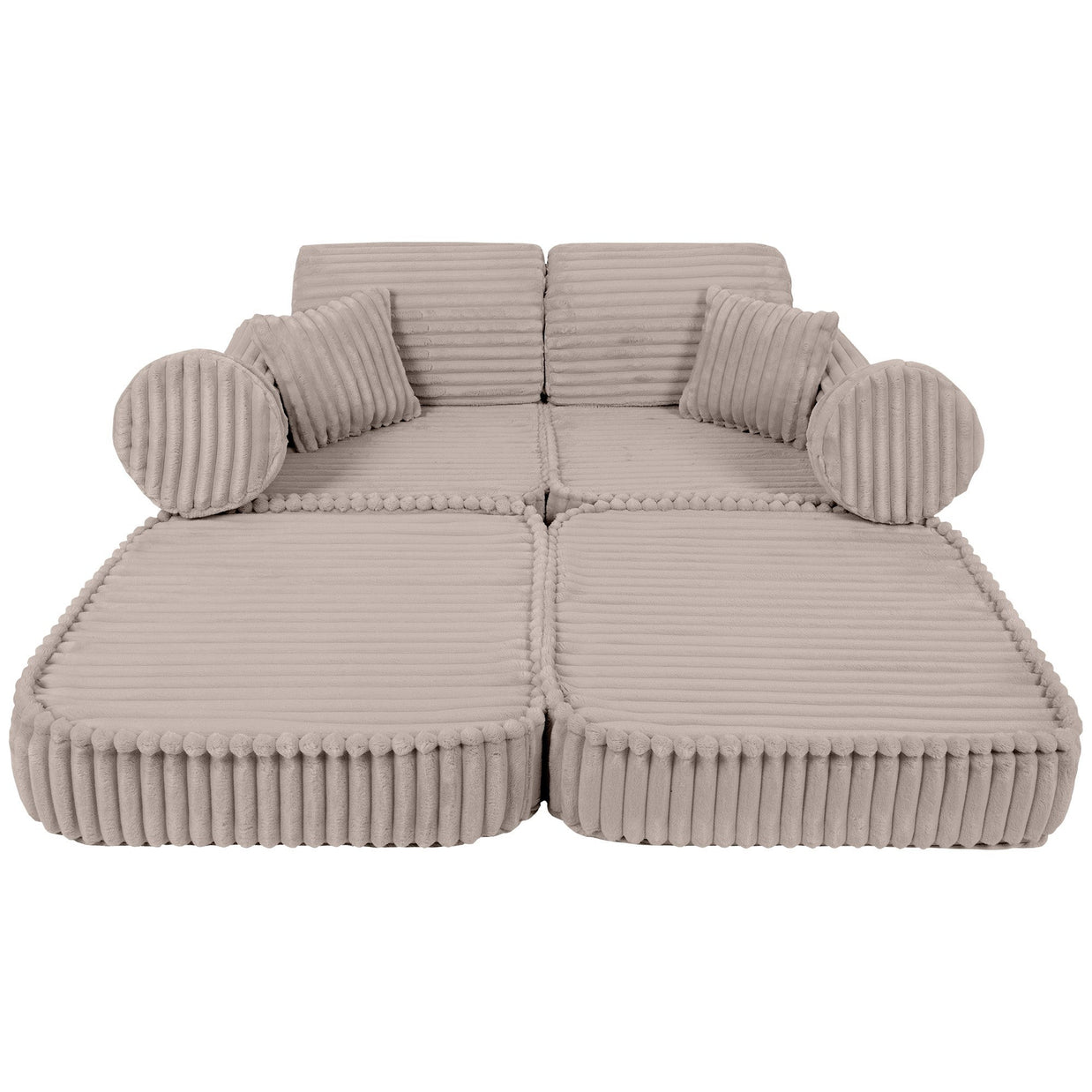 Medium Modular Sofa for Kids - Churros Beige