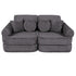 Medium Modular Sofa for Kids - Churros Jurassic Grey