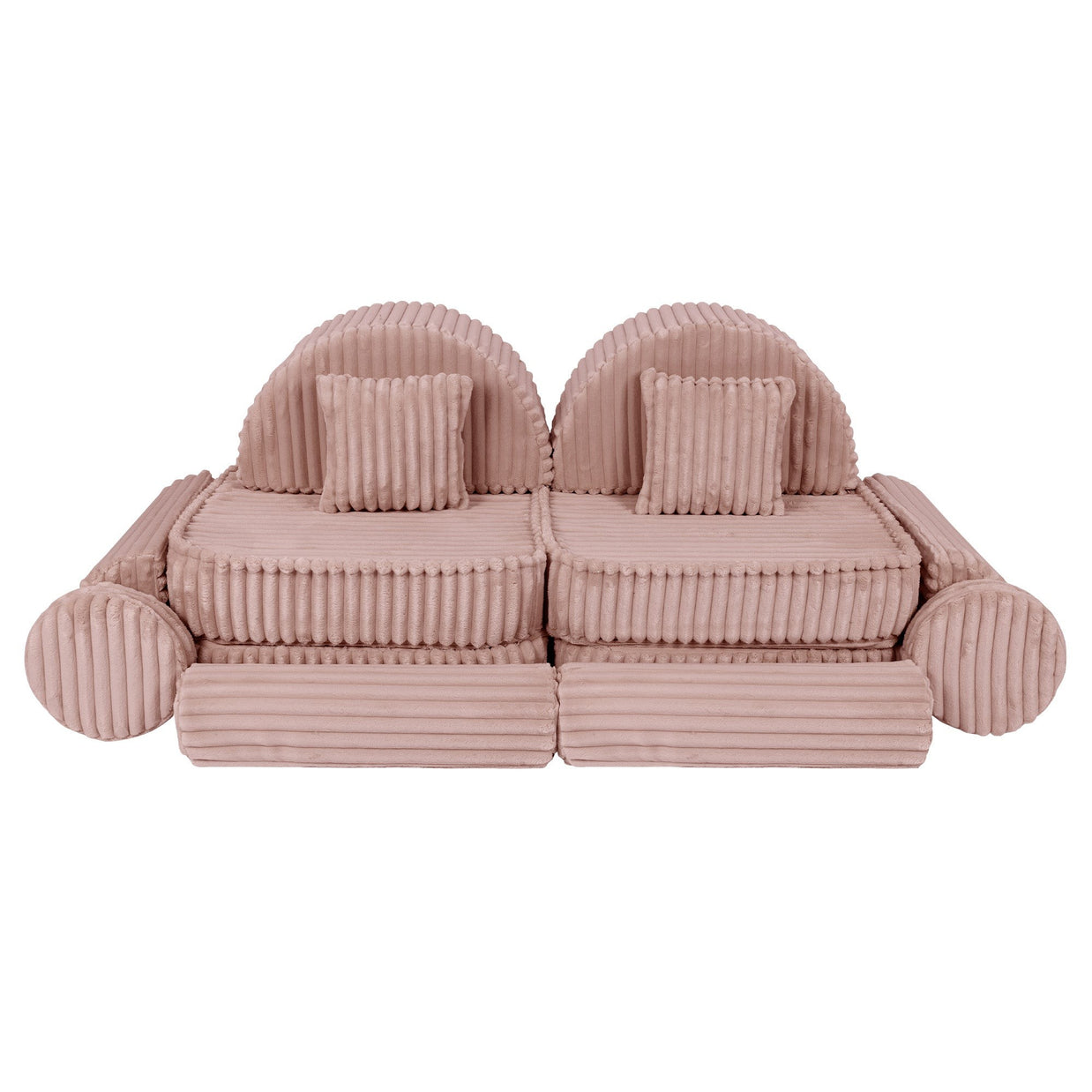 Medium Modular Sofa for Kids - Churros Pink Plus