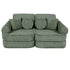 Medium Modular Sofa for Kids - Churros Sage Green