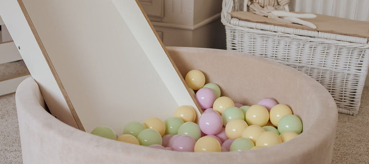MeowBaby Baby Foam Ball Pit 30 cm - Spring