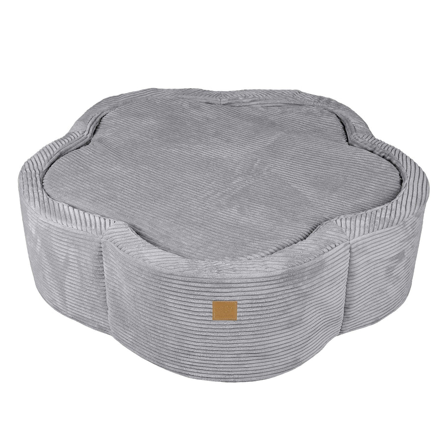 Foam Baby Ball Pit - Aesthetic Grey Flower