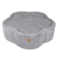 Foam Baby Ball Pit - Aesthetic Grey Flower