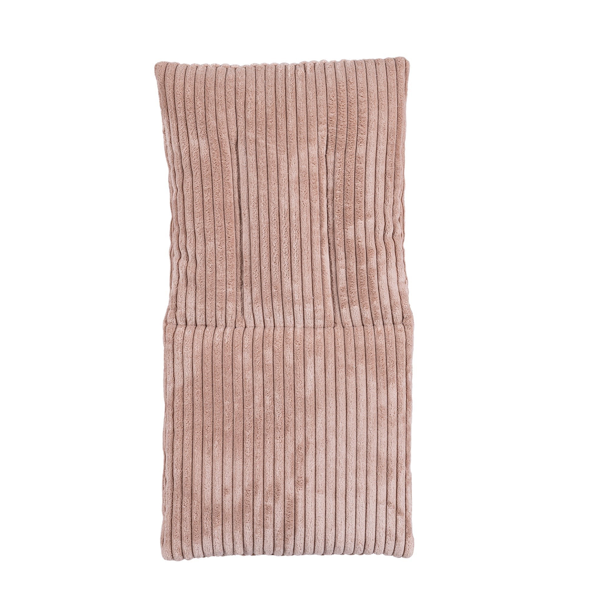 Roze zachte corduroy zitting voor MeowBaby Indoor Baby Schommel elegant en comfortabel