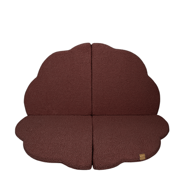 MeowBaby Speelmat Bearly Brown zachte babymat voor veilig spelen en relaxen