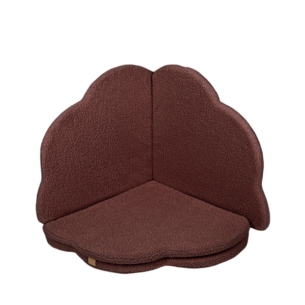 MeowBaby Speelmat Bearly Brown in zachte bruintinten voor veilige speelplek peuters