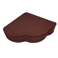 MeowBaby Speelmat Bouclé Bearly Brown zachte speelmat voor peuters en kinderen