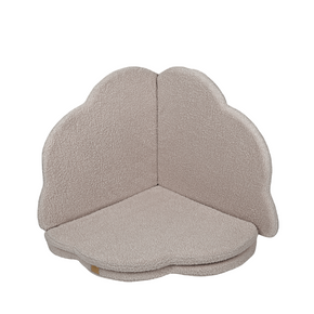MeowBaby Speelmat Bearly Light Grey zachte babymat ideaal voor peuters en kleintjes