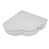 MeowBaby Speelmat Bearly White zachte babymat perfect voor spelen en leren lopen