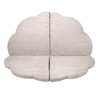 MeowBaby Speelmat - Ecru babymat zacht en veilig voor peuters om op te spelen en te rusten