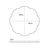 Play Mat for Kids - Cloud Shaped Powder Pink