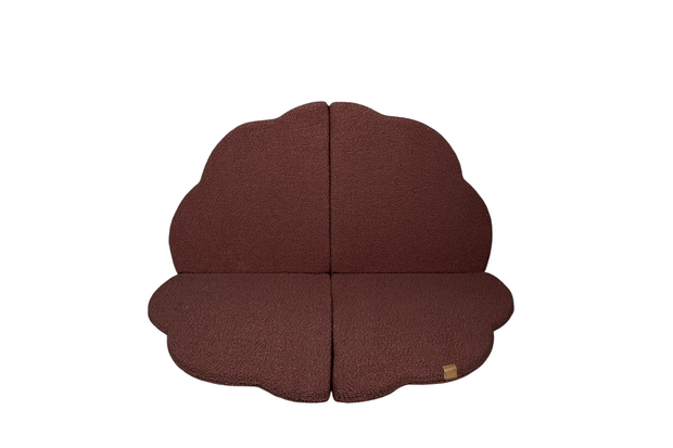 MeowBaby Speelmat Bearly Brown zachte babymat voor veilig spelen en relaxen