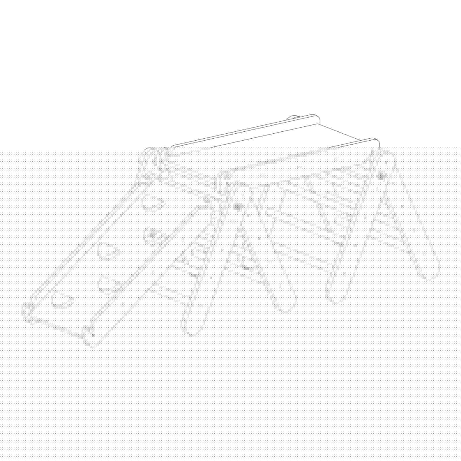 Climbing Triangle With Slide and Climbing Frame - White