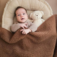 Merino wollen wiegdeken