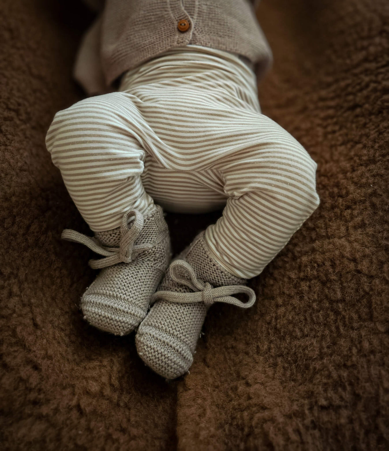 Merino wollen wiegdeken