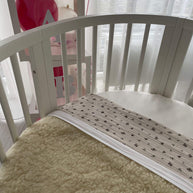 Merino wollen wiegdeken