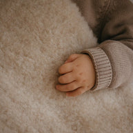 Merino wollen wiegdeken