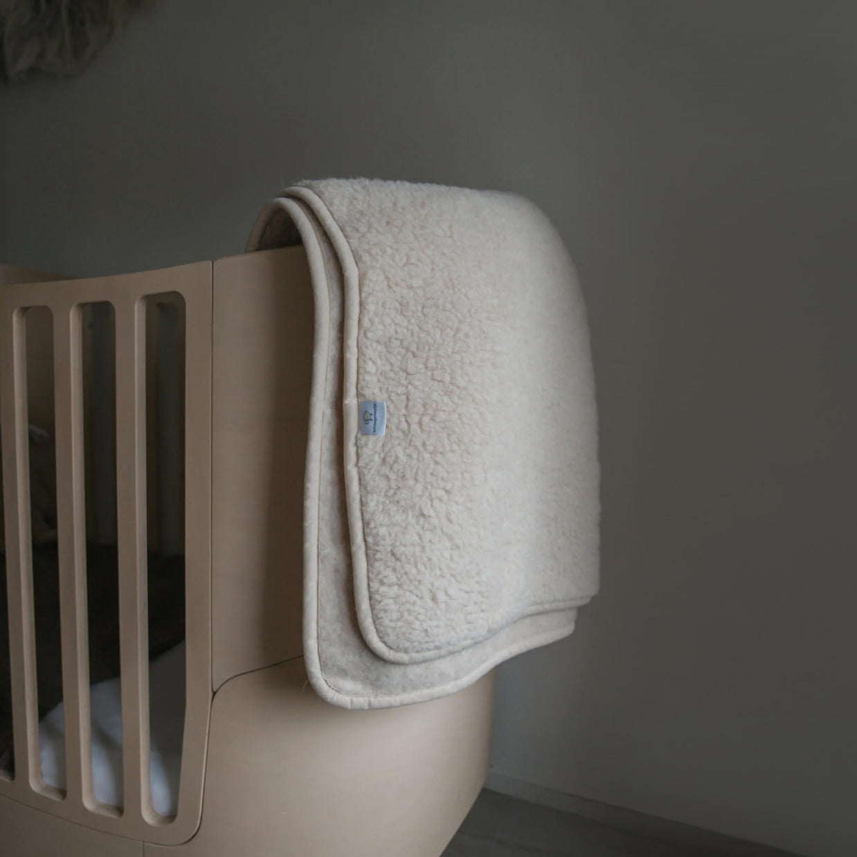 Merino wollen wiegdeken