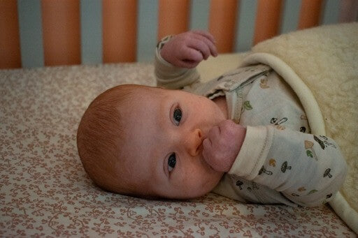 Merino wollen wiegdeken