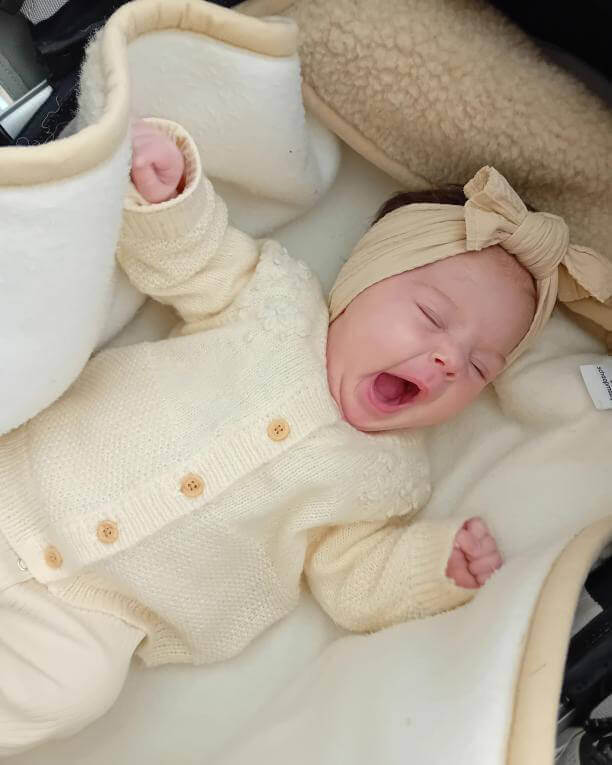 Merino wollen wikkeldeken voor newborns