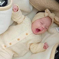 Merino wollen wikkeldeken voor newborns