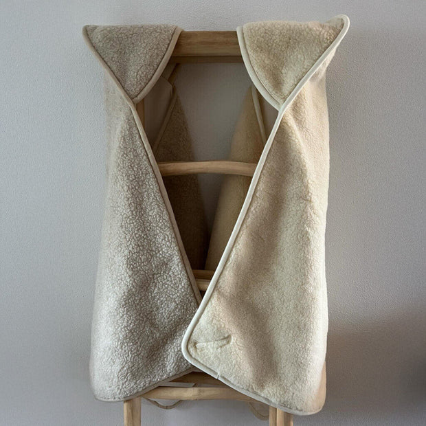 Merino wollen wikkeldeken voor newborns