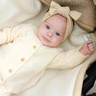 Merino wollen wikkeldeken voor newborns