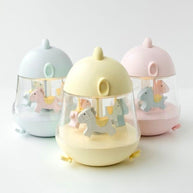 Lamp with Carousel and Music - Blue