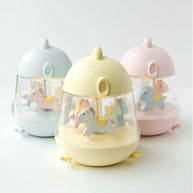 Lamp with Carousel and Music - Yellow